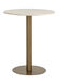 Iska Cream / Antique Gold Bar Table
